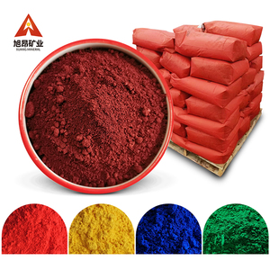 Pigmento de óxido de hierro, barro de diatomeas, azulejo de suelo de cemento colorido, pigmento inorgánico en polvo, colorante de hormigón, óxido de hierro (III) - Product Image 2