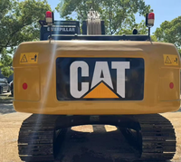 Excavatrice sur chenilles d'occasion CAT 312D2L de 12 tonnes, à queue zéro, avec écran LCD clair et accessoires, personnalisation disponible