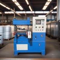 Machine de vulcanisation de caoutchouc de silicone automatique rentable de 100 tonnes presse de vulcanisation de plaque à tête unique de laboratoire