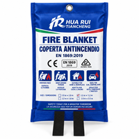 Couverture anti-feu en fibre de verre EN 1869:2019 en paquet unique pour les hôtels, appartements, restaurants et cuisines en Italie - Vente en gros