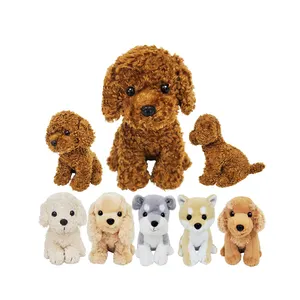 Schnauzer peluche animali domestici e giardinaggio divertimento personalizzato cane giocattoli cucciolo