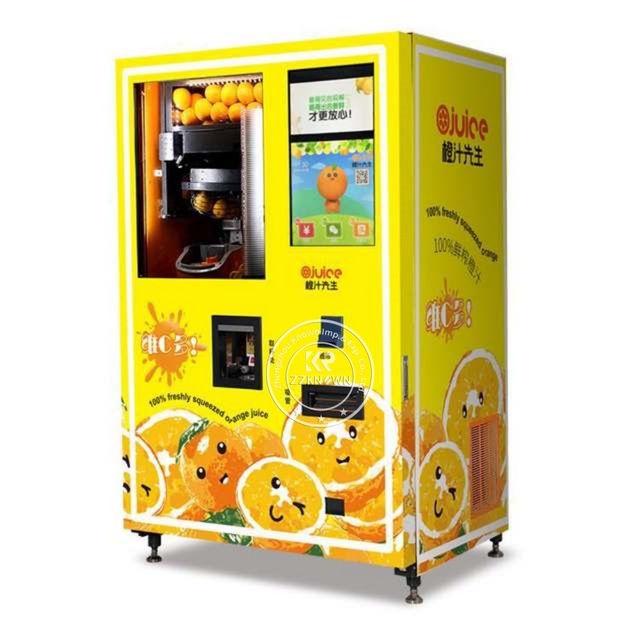 Automatic Fresh Orange Juice Vending Machine with Payment Systems SDK Function Smoothine Vending Machine