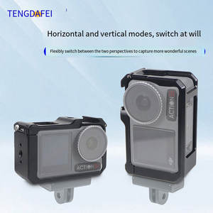 <span class=keywords><strong>Cage</strong></span> <span class=keywords><strong>Smallrig</strong></span> pour caméra DJI Action4 Pro5 étui de cadre de protection complet à dégagement rapide <span class=keywords><strong>Cage</strong></span> de lapin accessoire de cadre de montage de chaussure froide - Product Image 4