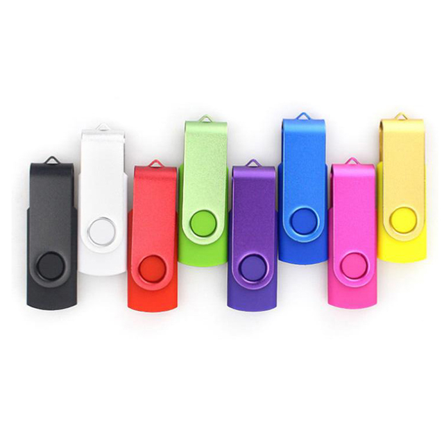 Bulk Cheap Swivel USB Flash Drive 2.0 512MB 1GB 2GB 4GB Free Laser Logo
