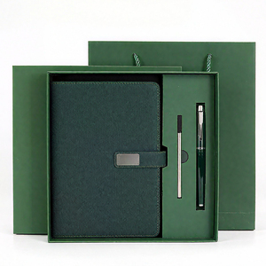 Cuaderno de Cuero PU de Lujo Personalizado con Cierre Magnético A5, con Bolígrafo, Termo, Juego de Caja de Regalo Promocional Empresarial - Product Image 2