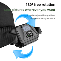 Luz LED para Gorra Manos Libres, Recargable por USB, con Sensor de Movimiento, para Acampar al Aire Libre, Pescar y Trabajar