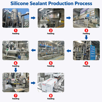 Scellant silicone acétique SANVO de haute qualité, usage général, couleurs personnalisées, anti-jaunissement, pour la construction, les fenêtres, les portes, l'installation
