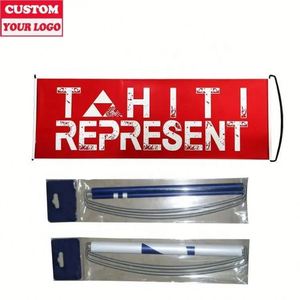 Striscione Pubblicitario Personalizzato 'YOU SHOULD BE HERE' con Scorrimento Manuale per Tifosi - Product Image 6