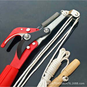 กรรไกรตัดแต่งกิ่งไม้สูง Mountain Wisteria ใบมีด 60 มม. สแตนเลส ดีไซน์แบบผีเสื้อสี่ลูกล้อ สำหรับตัดแต่งต้นไม้ในสวน - Product Image 1