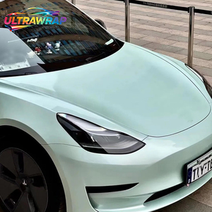 Ultrawrap PET TPU Vente en gros usine Vinyle de covering automobile polymérique <span class=keywords><strong>Macaron</strong></span> Moonlight Jade Rouleau complet Taille 1.52x17M/5x59FT - Product Image 5