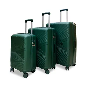 Set di valigie a prezzo basso per tiratore Slient Spinner borse Trolley valigie da viaggio a lunga distanza