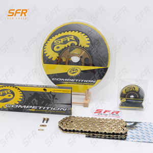 Nouvelle pignon de moto SFR 428HPO à double rangée en acier pour transmission arrière Yamaha MT-<span class=keywords><strong>125</strong></span>/<span class=keywords><strong>XT</strong></span>-125R/DT125 - Product Image 6
