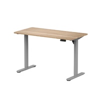 Mobilier de bureau à moteur unique assis debout table de bureau d'ordinateur réglable en hauteur cadre de bureau électrique intelligent