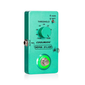 Pédale d'effets pour guitare basse ODM en acier inoxydable, analogique, True Bypass, anti-bruit avec contrôle de seuil, durable - Product Image 5
