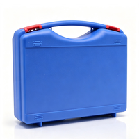 U-S002 10" Étui de transport léger et durable en plastique PP rigide pour équipement électronique, rembourrage en mousse protectrice personnalisé, support OEM