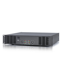 Amplificador de Potencia Profesional de 2 Canales Clase H, 1500W Estéreo, Metálico, Montaje en Rack 2U, Duradero, Portátil, Sistemas de Sonido Envolvente
