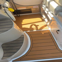 Tapis de pont auto-adhésif en EVA pour plateforme de bain et cockpit de bateau Four Winns Vista 278 (2008), style SeaDek MarineMat Gatorstep