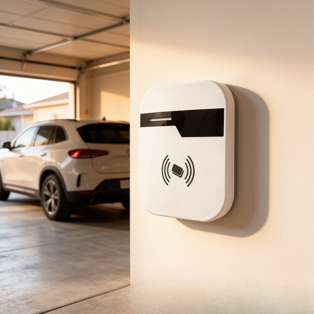 Home Use 7kW 11kW 22kW EV Charger Wall Mount Type 2 Phone App Control IP54 Weather Resistant for House Garage TA-AC-WW-H