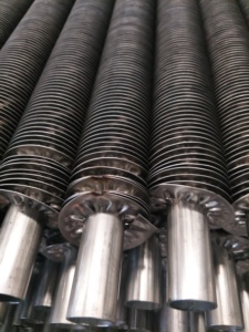 Échangeur de chaleur spiralé pour chaudière à gaz, ailettes en aluminium, tubes en cuivre, Chine - Product Image 5