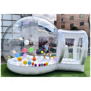 Maison de ballons de fête pour enfants dôme Igloo en cristal gonflable clair géant maison à bulles gonflable transparente - Product Image 1