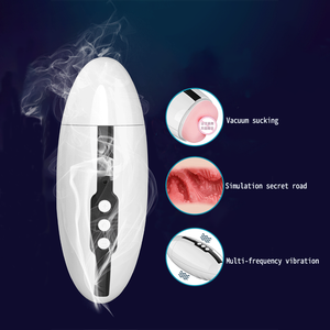 เครื่องสำเร็จความใคร่ด้วยไฟฟ้าสำหรับผู้ชายของเล่นทางเพศจิ๋มกระป๋องหมุนได้แบบลูกสูบอัตโนมัติ - Product Image 3