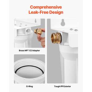 ระบบกรองน้ำ2ตลับสำหรับค่าย RVs เรือสำหรับใช้งานกลางแจ้ง - Product Image 5