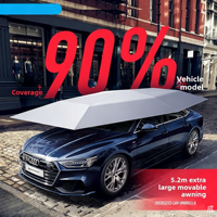 Zentopia Auvent de voiture entièrement automatique avec protection anti-grêle en tissu Oxford pour stationnement extérieur