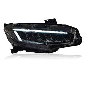 Adatto per 16-21 Honda 10 ° gruppo faro civico modificato luci di marcia diurna a <span class=keywords><strong>LED</strong></span> e indicatori di direzione fluenti - Product Image 1