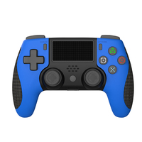 Manette de jeu Turbo Vibration pour contrôleur sans fil Sony PS4 PC BT Compatible avec les fonctionnalités de la console de jeu Moteur de vibration