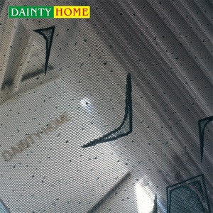 Bán buôn Bohemian thiết kế Warp dệt kim ren D loại hồ màu xanh tuyệt Rèm cho trang trí nội thất - Product Image 2