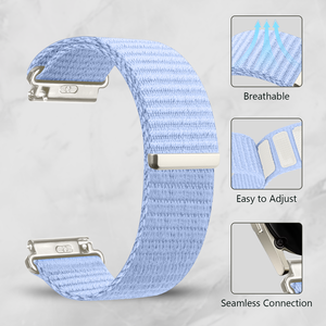 Bracelet de <span class=keywords><strong>montre</strong></span> élastique de haute qualité 20 mm, style ceinture de sécurité, pour femmes et hommes, double bracelet de <span class=keywords><strong>montre</strong></span> 20 mm en nylon - Product Image 3