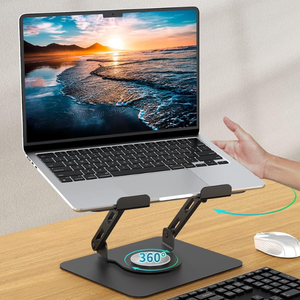 ขาตั้งแท็บเล็ตโลหะทั้งหมดปรับได้อเนกประสงค์ขาตั้ง <span class=keywords><strong>iPad</strong></span> แบบพกพาพร้อมโต๊ะรองรับแท็บเล็ตยืดหยุ่นได้ - Product Image 2