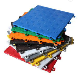 Baldosas de garaje entrelazadas de PP para fábrica de almacén Baldosa de suelo antideslizante impermeable - Product Image 3
