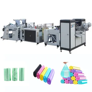 High Speed Machine For Threading Garbage Making Machine Manufacture The Bags Plastic