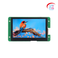 Pantalla Serial de 4.3 Pulgadas, Pantalla Táctil de 4.3 Pulgadas 800*480, Módulo de Pantalla HMI de Código Abierto con UART, TTL/RS485/RS232/CAN Bus
