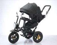 Tricycle bébé 4 en 1 avec siège rotatif, certifié CE, vente en gros de poussettes pour enfants