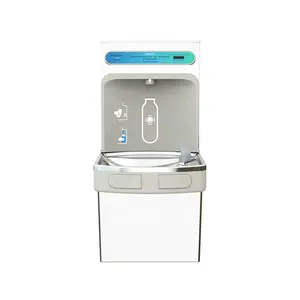 IUISON Bottle Filling Station Wall Mounted Filtered Water Cooler Refrigerated Water Dispenser ADA Standard for Hospital