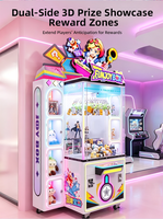Funspace Machine à griffes de haute qualité pour la distribution de jouets, à monnayeur, en métal, type Funjoy Box, pour cadeaux