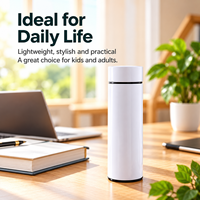 Bouteille isotherme en acier inoxydable avec affichage numérique de la température, tasse de mesure de température intelligente à LED, thermos sous vide