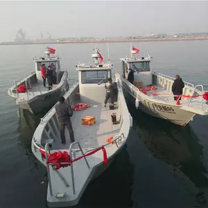 Bateau de protection de l'environnement 4/6/10 sièges avec bateau d'opération facile bateau de pêche de patrouille en aluminium de haute Performance