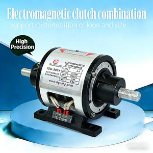 Dubbele-as elektromagnetische koppeling-remcombinatie met geïntegreerde lager/solenoïde koppeling, elektromotor voor industrieel gebruik - Product Image 2