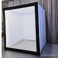 Nouvelle Cabine Photo Personnalisable 2026 de Haute Qualité avec Éclairage LED RVB et Fonds de Scène LED Vogue