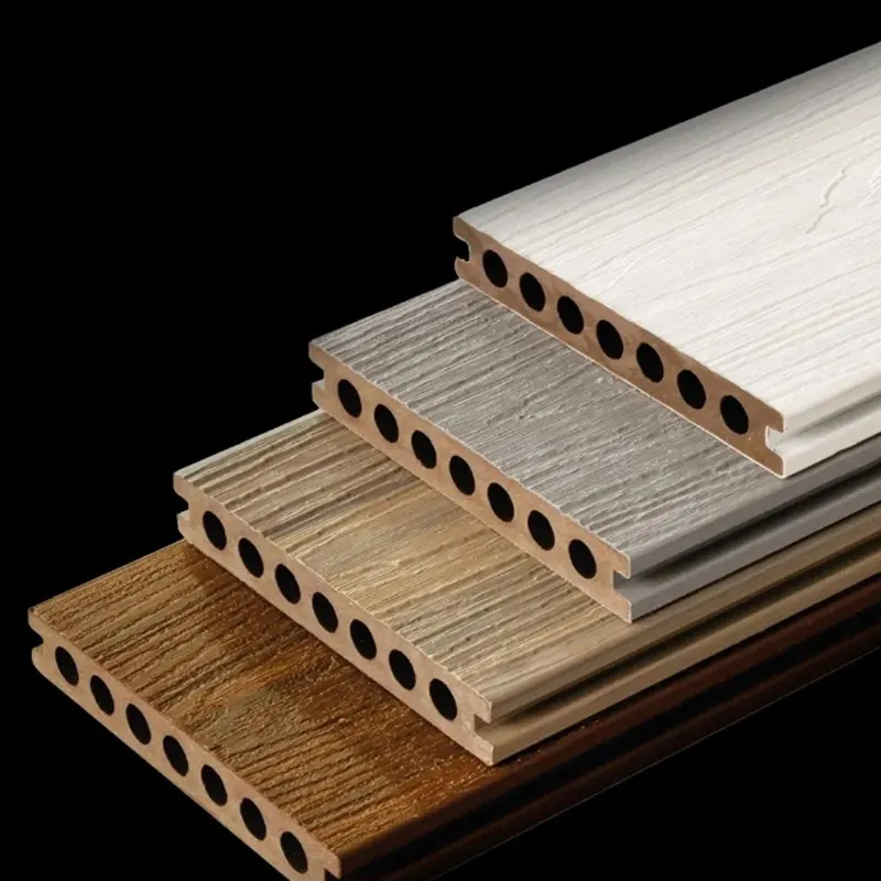 2024 पारिस्थितिक लकड़ी की छत एक प्रकार के पारिस्थितिक लकड़ी उत्पाद डब्ल्यूपीसी डेकिंग है