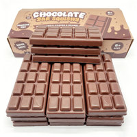 Juguete antiestrés de PU con aroma a chocolate, de rebote lento, para aliviar el estrés, Kawaii, para escritorio, recuerdos de fiesta, juguete para mascotas, venta al por mayor a granel
