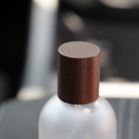 Tapa de Madera de Alta Calidad para Botella de Perfume FEA15, Tapa Personalizada de Madera de Fresno, Tapa Magnética para Difusor de Aroma de Roble