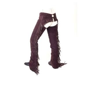 Cuero de vaca para montar a caballo, capó de cuero genuino para motocicleta, estilo occidental - Product Image 2