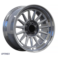 Jantes forgées argentées à profil profond personnalisées 16 17 18 19 20 21 22 pouces 6x139.7 pour SUV G-glass Lexus LX/GX Toyota LC/Prado Patrol