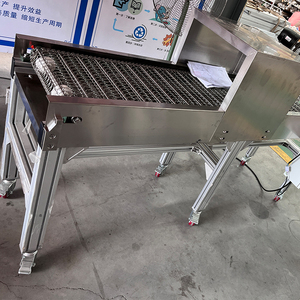 สายพานลำเลียงแบบเกลียวลวดตาข่ายสแตนเลสเกรดอาหาร304 SS สายพานลำเลียงแบบเกลียว SS304 - Product Image 4