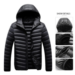 Giacca Imbottita da Uomo Antivento per Sport, Design Personalizzato, Giacche Trapuntate con Logo, Vendita all'Ingrosso - Product Image 4