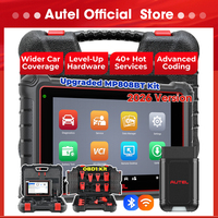 Herramienta de Diagnóstico MaxiPRO MP900-BT, Kit OBD1 de 11 Piezas, Escáner Bidireccional CANFD DOIP, Herramienta de Codificación de ECU Automotriz, 1 Año de Garantía, Pantalla LCD de 8 Pulgadas